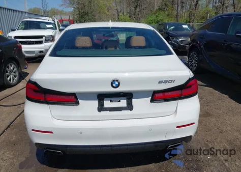 2021 BMW 530I из США, поврежденный, VIN WBA53BH01MWW96851